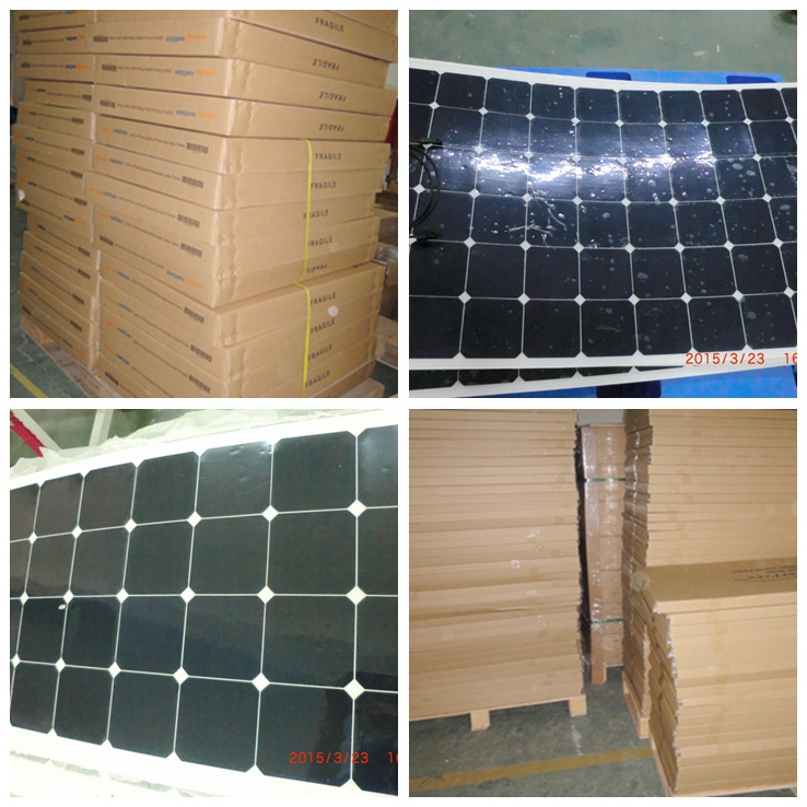 Super Lightweight Etfe Thin Film Panels 100w 120w 150w 200w 20 Watt Flexible Solar Panel