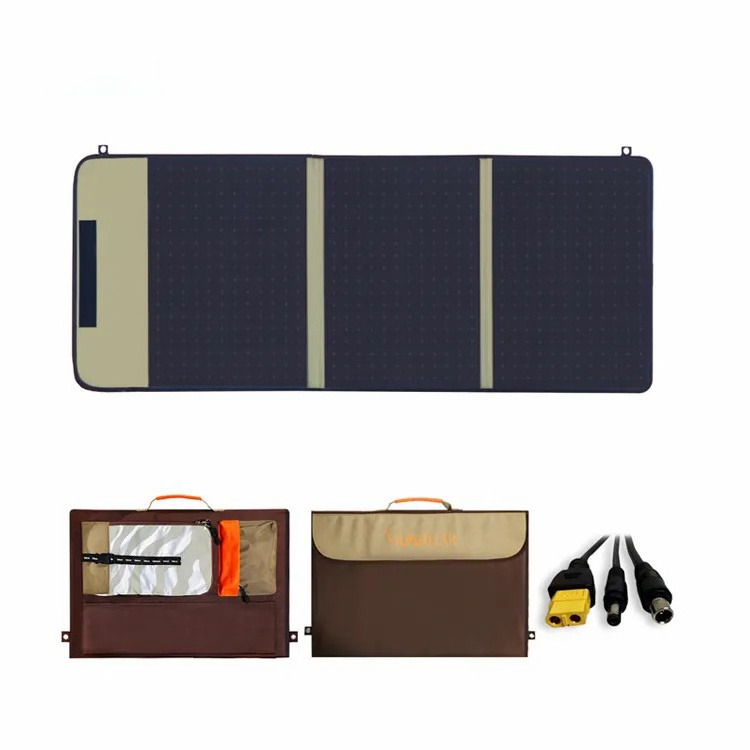 300watt 400Watt 300W 400W ETFE Sunpower Portable Foldable Solar Panel kit For Camping