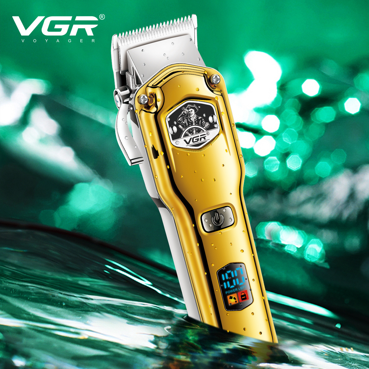 VGR V-693 Barber Hair Clippers Electric Hair Trimmer Professional Rechargeable Cordless Hair Clipper for Men