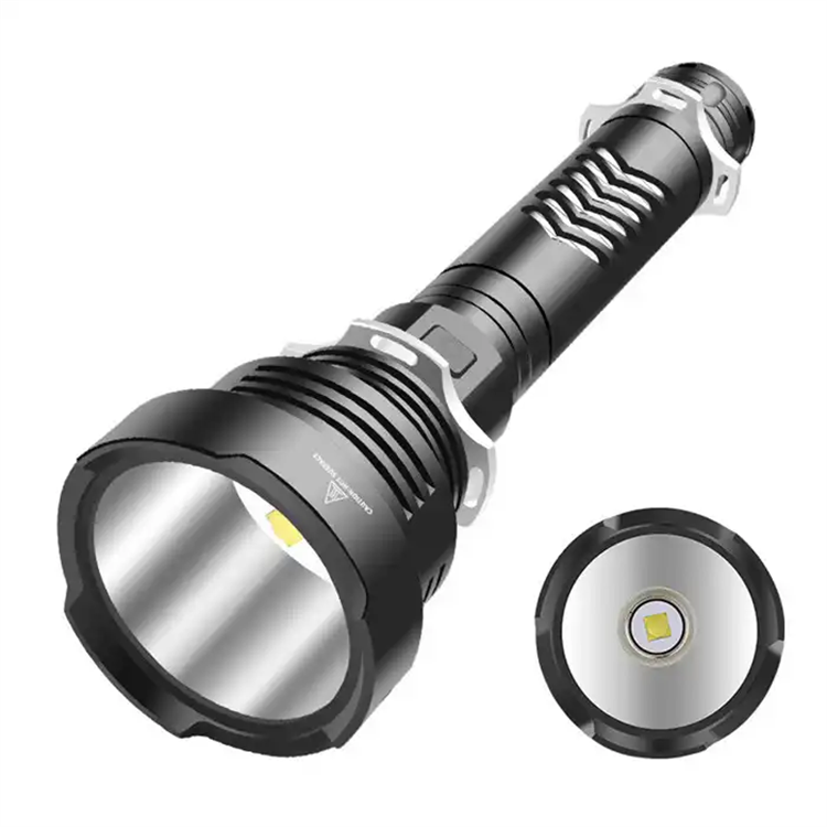 Powerful XHP90 LED Torch light USB Rechargeable Tactical LED Flashlight Hand Searchlight  2500 Lumen led Flashlight