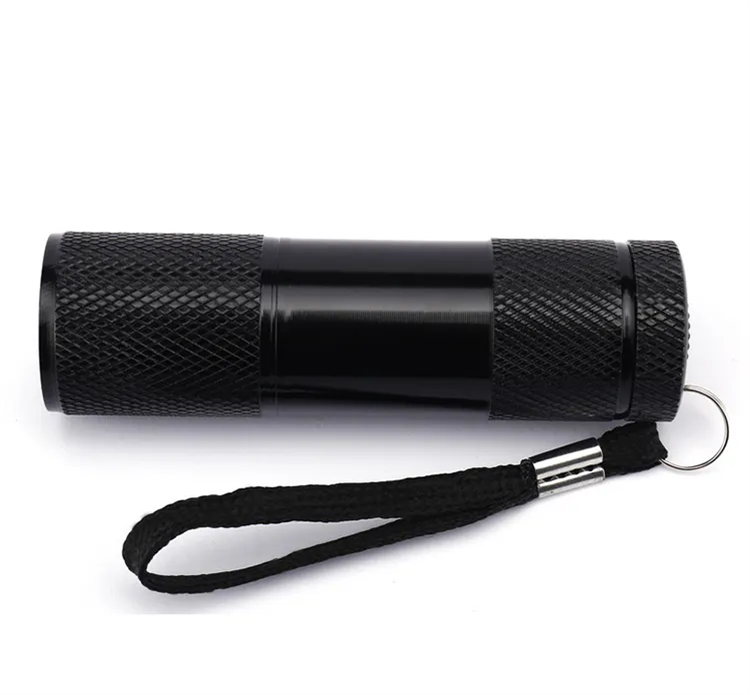 Aluminum alloy Mini Torch 625nm 9 LED Vein Finder Light Red Beam Led Flashlight