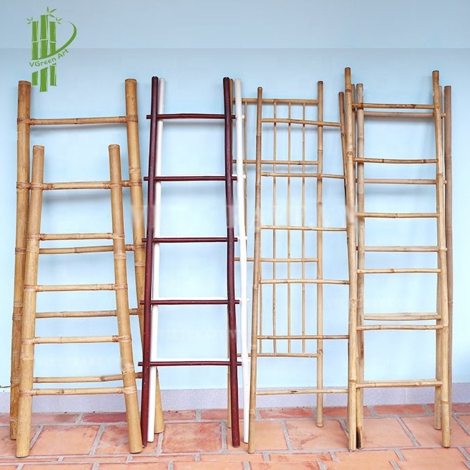 BATHROOM PRODUCTS bamboo ladder towel shelf rack bathroom rack simple ladders long straight 40x150cm, 50x180cm