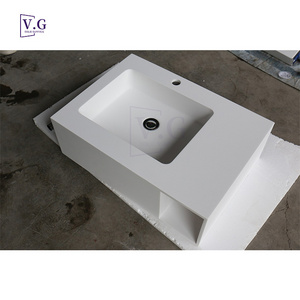 custom made solid surface children hand wash basin sink durable medical hand wash sink