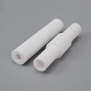 Customized processing alumina insulating ceramic protection tube isostatic precision electronic ceramic tube 95/99 porcelain