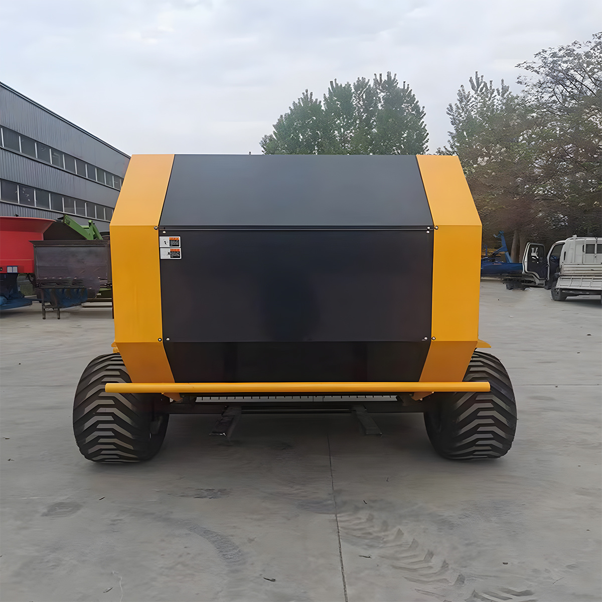 Mini Hay Baler Factory Direct Round Tractor Automated Crop Straw Baler for Sale