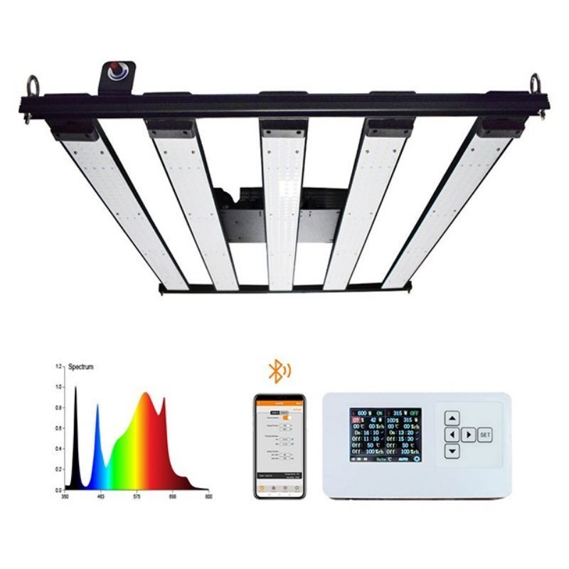 480W 600W 960W Plant Grow Light Bar IP65 LM301B 301H Waterproof With PC Cover Full Spectrum 1280pcs LED Grow Light LED