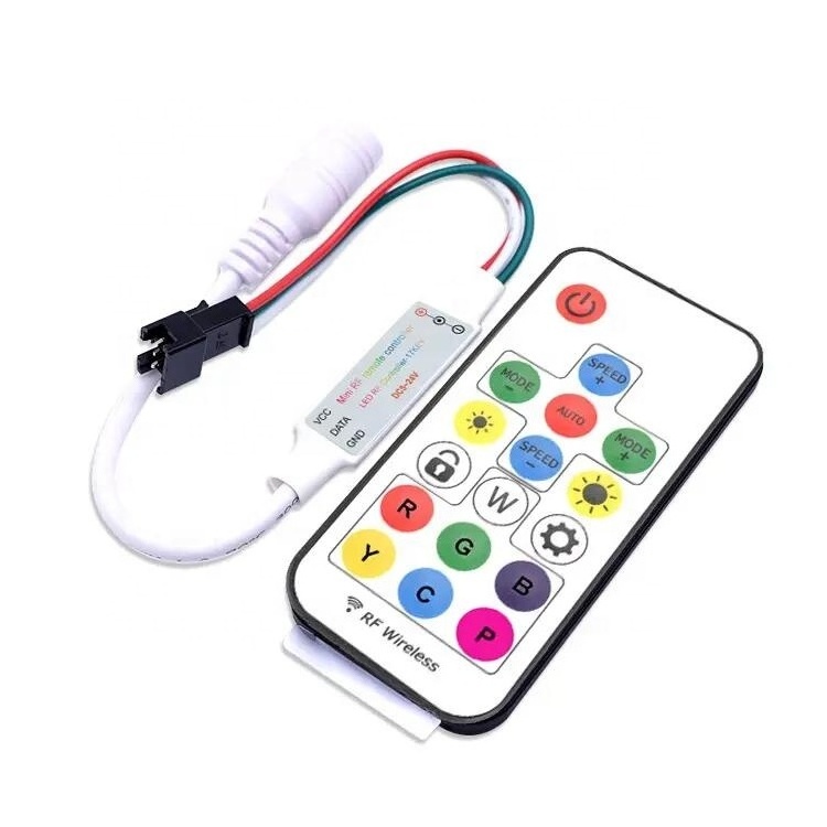 Mini Dimmer CCT RGB RGBW RGBWW Pixel LED Controller with WIFI Google Magic Home Alexa DMX Controller for LED Strip Light