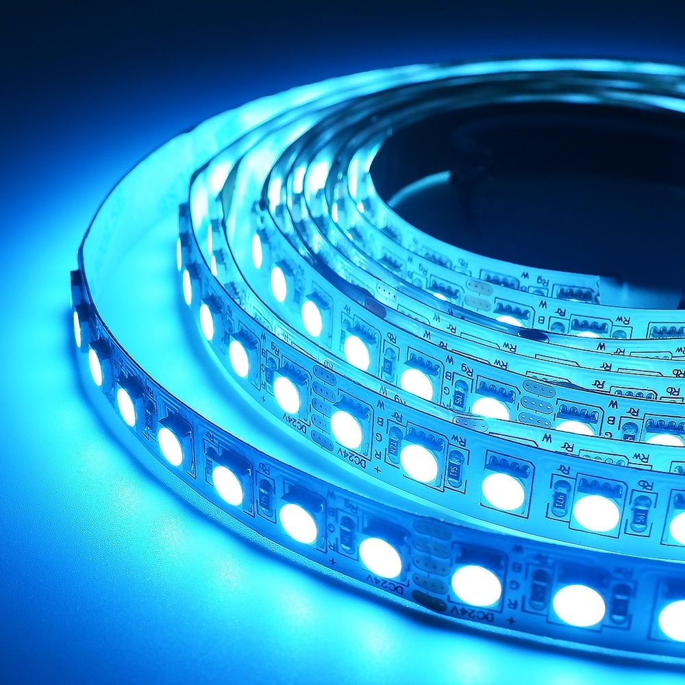 RGBW LED Strip High Brightness SMD 5050 Flexible LED Strip 5 Meter per Roll Support Remote Control LED Light Strip