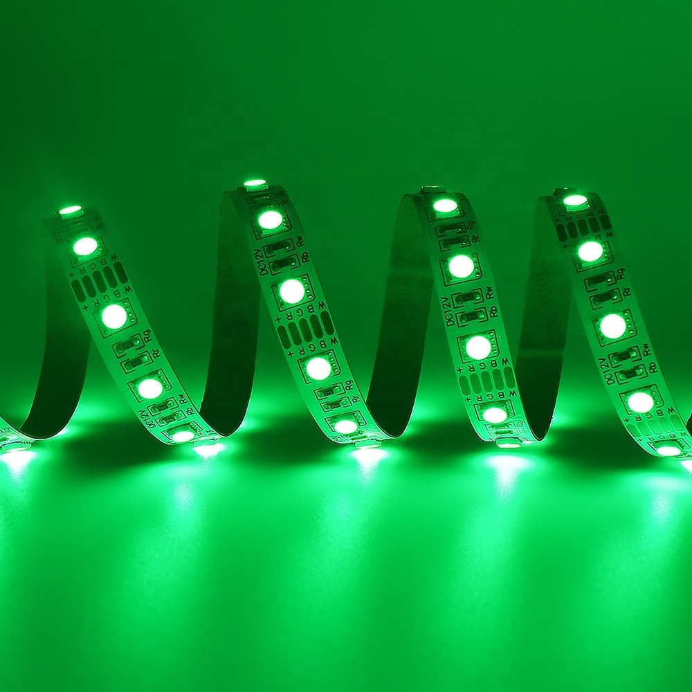 SMD 5050 24V rgbw led strip 4 In 1 CRI 80 90 95 warm white led strip light 5m DC 12V waterproof flexible led light strip