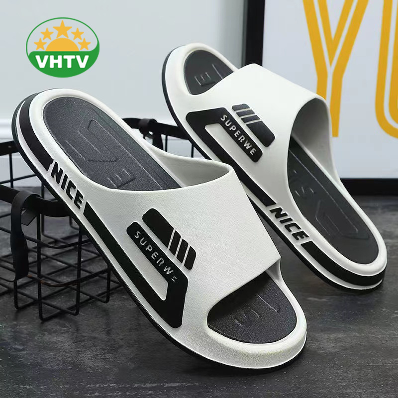 ODM New sports Slippers Anti-Slip Thick home Outside Wear Indoor Home Fashion Couples Stepping On Shit Sandals Men Seasonal