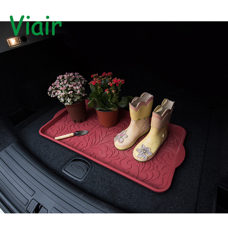 Large Multifunctional Waterproof Tray Custom Entryway Waterproof All Weather PP Plastic Boot Tray