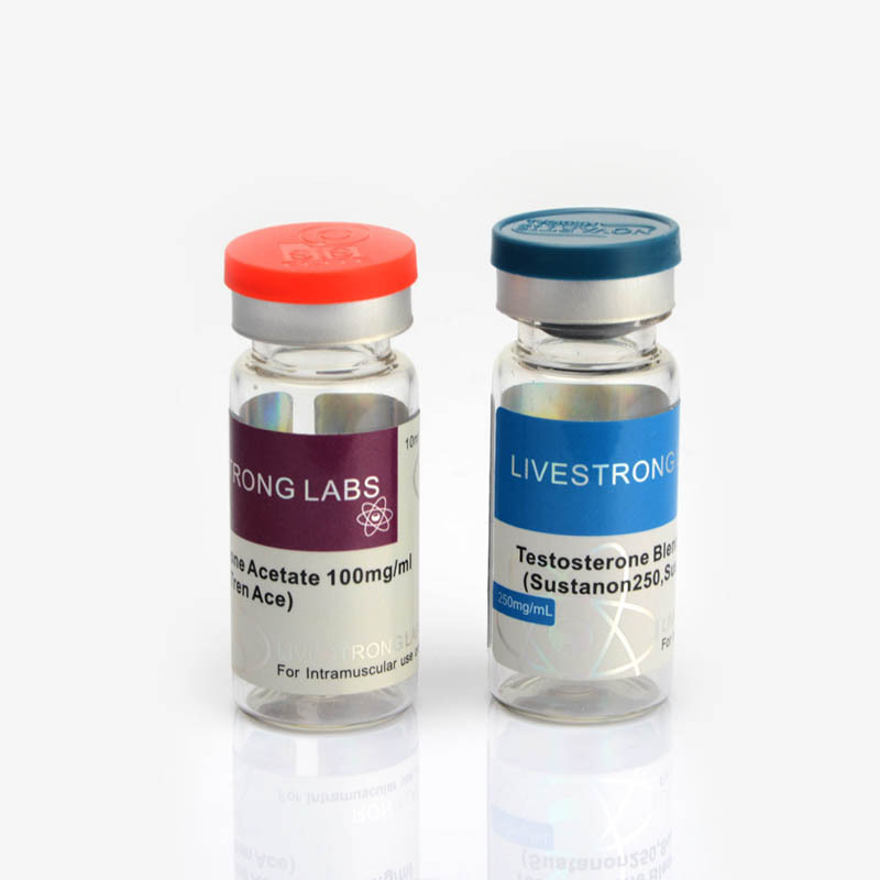 customized sterile vials label clear injection 10cc glass vial