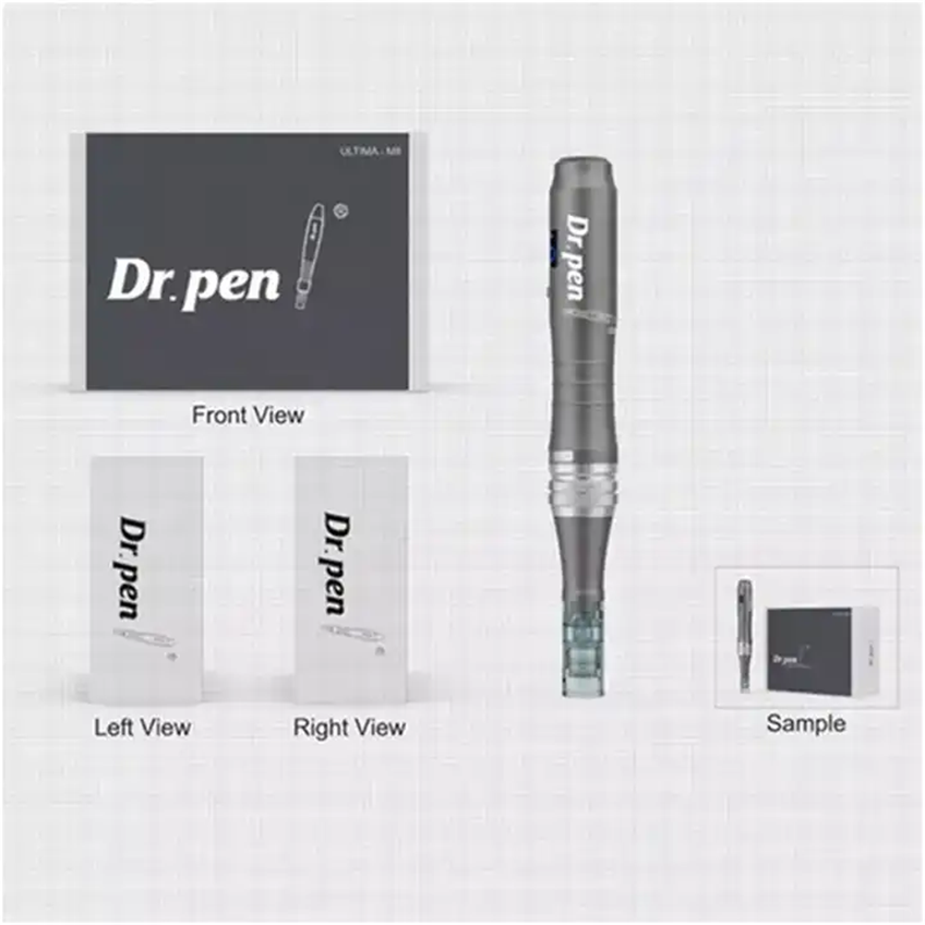 dr.pen m8-c with foot switch auto microneedle dermapen dr pen m8 cartridges model 104 for lip tint