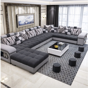 Customizable Furniture Factory Provided Living Room Sofas/Fabric Sofa Bed Royal Sofa set 7 seater living room Furniture designs