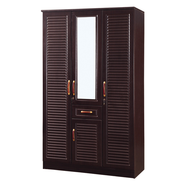 factory customized cheap with mirror door and 3 door with drawers wardrobe cabinet/antique wardrobe closets