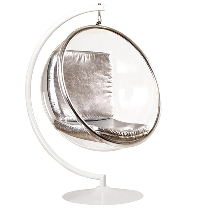 transparent swing bubble chairs with hanging