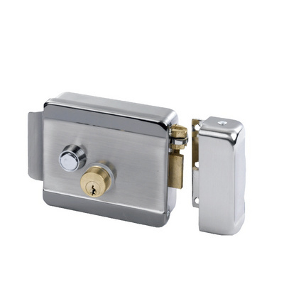 Double Cylinder security lock 12V electric rim door lock