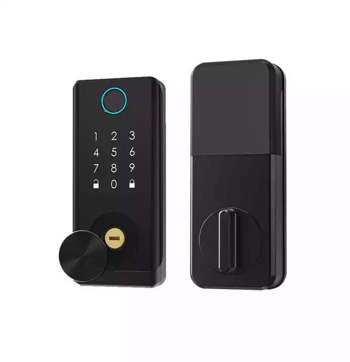 Smart Door Lock Fingerprint Inside Digital Handle KeylessTtlock Smart Lock