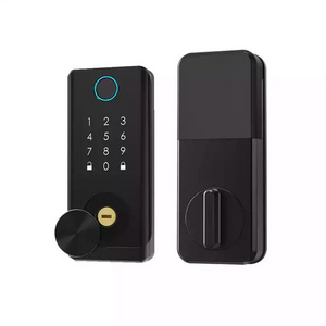 Smart Door Lock Fingerprint Inside Digital Handle KeylessTtlock Smart Lock