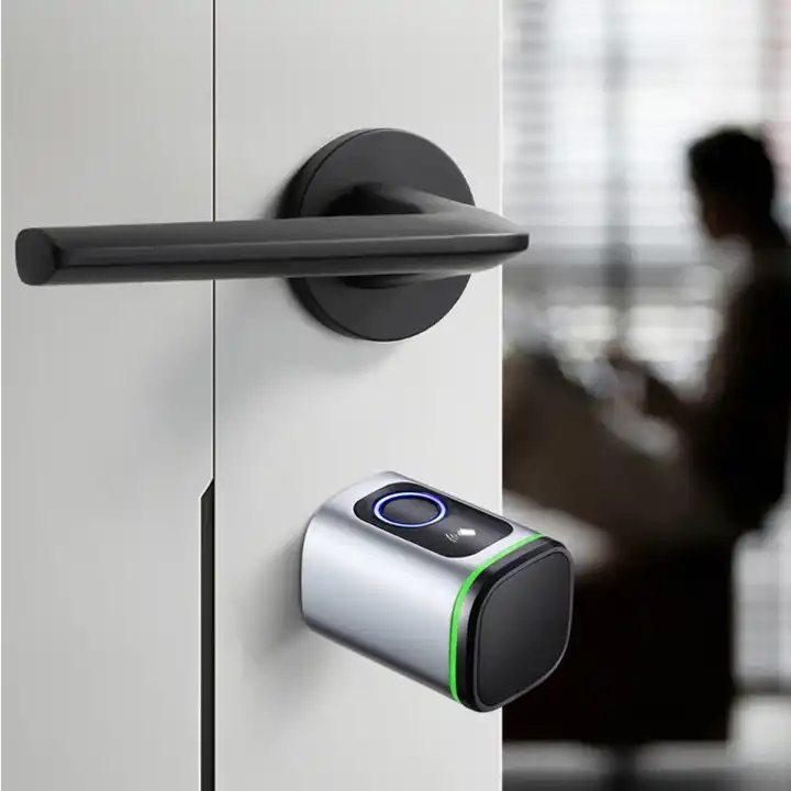 Tuya App Fingerprint Rfid IC Card Key Ttlock Door Smart Cylinder Lock For Replacing Old Mechanical Cylinder