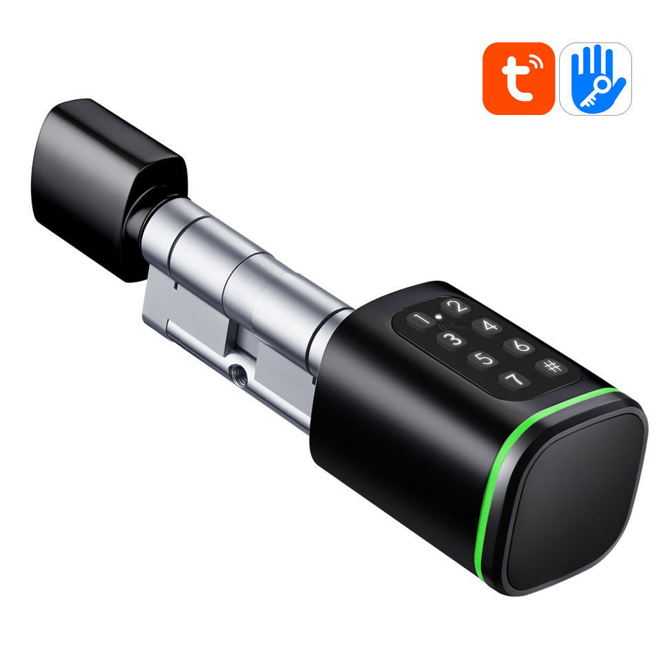 Tuya TTlock App Smart code RFID  Cylinder Lock with keys