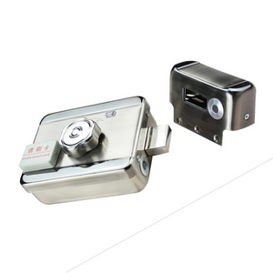 Intelligent RFID door lock  stainless steel All-In-One electric motor lock