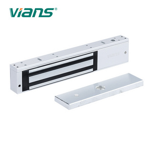 VIANS Single Door 380KG Electromagnetic Door Lock 800lbs Access Control with signal magnetic EM lock