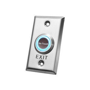 LED Indication Infrared Sensor Door Release Button  Door Access Control No Touch Exit Button