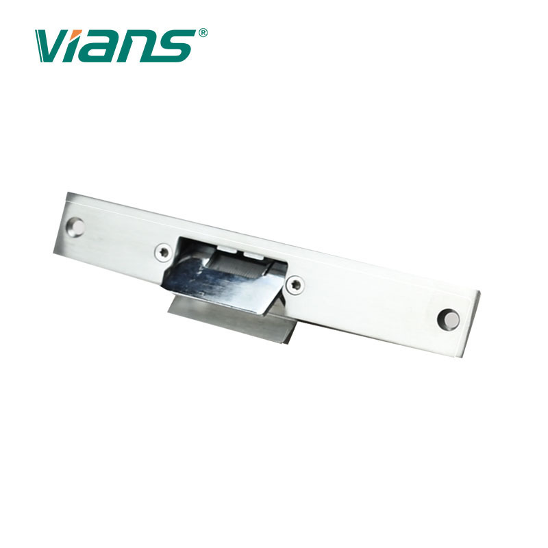 Hot sale stainless steel electric door lock strike plate for frameless glass door VI-708