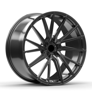 Viaol 5x114.3 5x112 Monoblock Forged Wheel Passenger Car Wheels New Style Multi Spokes Hyper Black 18 19 20 21 22 Inch any Cars