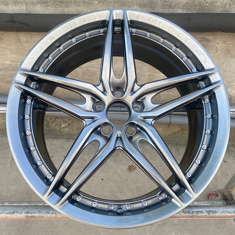 OEM 16~24 Inch 6061-T6 Aluminum Alloy Rims 5x130 5x112 5x120 5x108 5x114.3 Five-pointed 5 6 Star Alloy Concave Forged Wheels