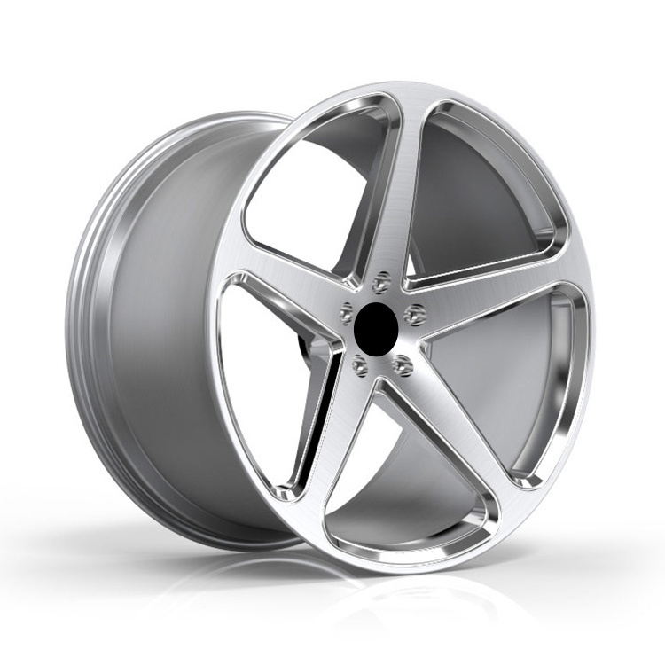 Car Wheels Deep Dish Alloy Wheel Rim China Wheel 5 Spoke 19 20 21 22 24 Inch for Porsche Macan Rolls Royce Wraith