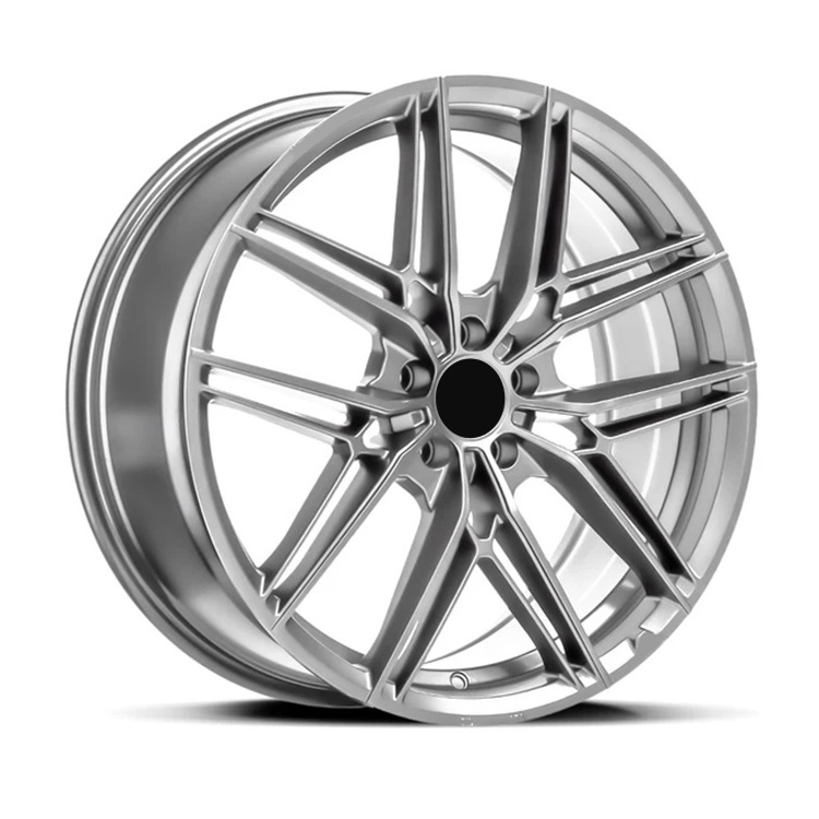 Flow Formed Silver Forged 5x112 5x114 Wheels 19 Inch 20 21 22 Inch Alloy Car Rims for Audi A4 S4 Tesla Model 3