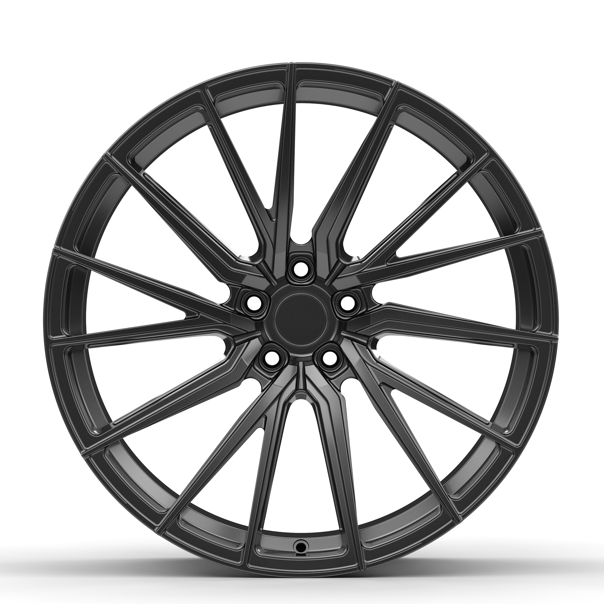 Viaol 5x114.3 5x112 Monoblock Forged Wheel Passenger Car Wheels New Style Multi Spokes Hyper Black 18 19 20 21 22 Inch any Cars