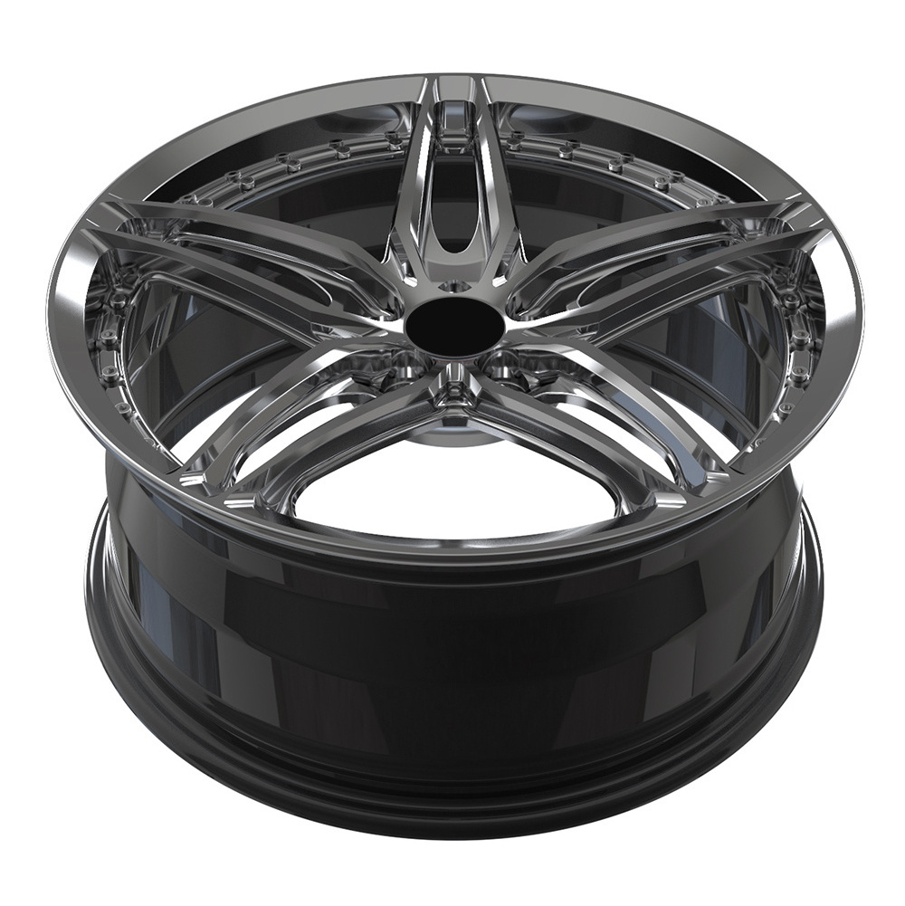 OEM 16~24 Inch 6061-T6 Aluminum Alloy Rims 5x130 5x112 5x120 5x108 5x114.3 Five-pointed 5 6 Star Alloy Concave Forged Wheels