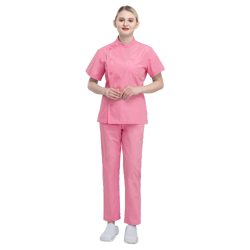 Hot Selling Dentist Dental Surgeon Uniform Sets Female Short Sleeve Scrub Uniform Scrub Nursing Scrub Uniform With Private Label