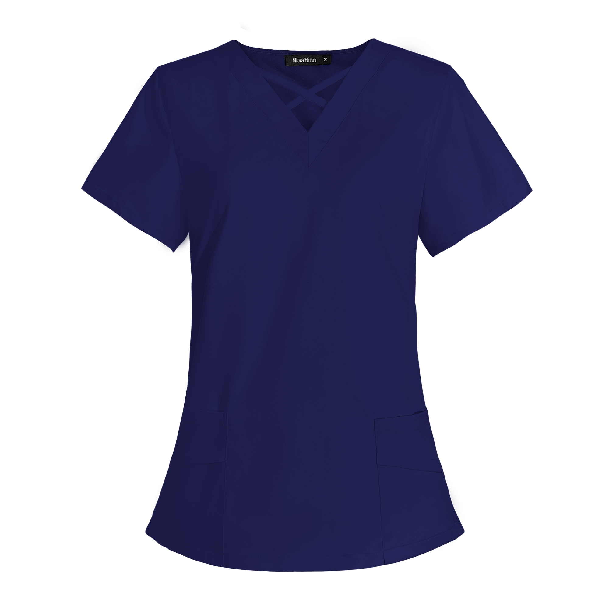 Dropshipping Cargo Pocket Adjustable Women Scrub Set Nursing Medical Uniform Nurse Dental Clinic Pink Aesthetics Uniform