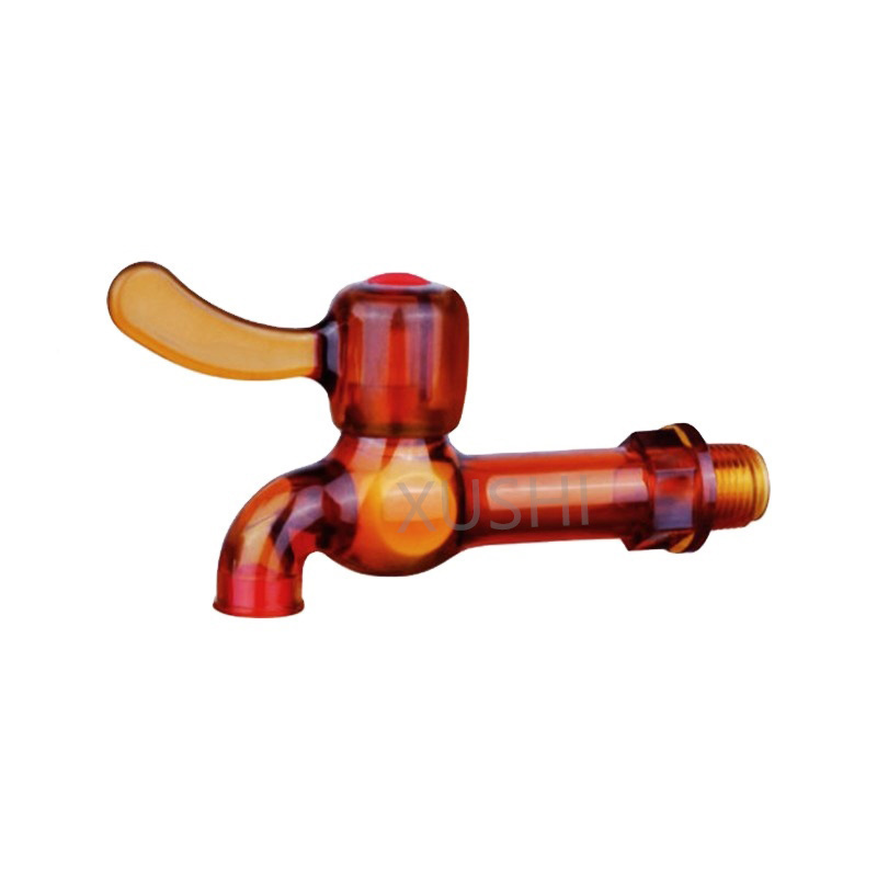 plastic pvc/pp bibcock single handle faucet for Basin Drinking Water