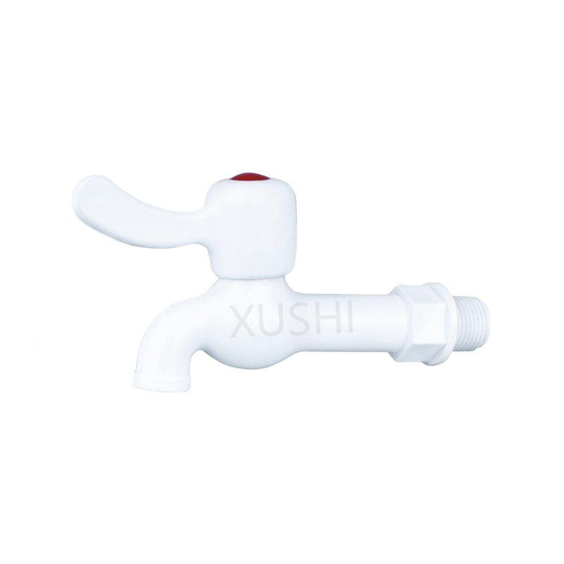 plastic pvc/pp bibcock single handle faucet for Basin Drinking Water