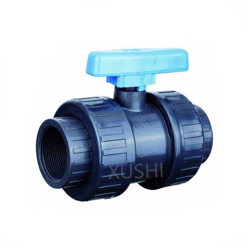 PVC true union ball valve 1/2 inch to 2 inch ansi bs jis dn standard european Agriculture irrigation system