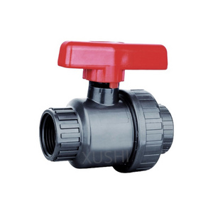 plastic factory PVC single union ball valve swimming pool valve