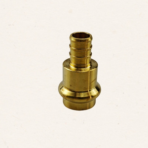 ready to SHIP:  Press Adapter Pex(F1807) LF brass  no lead Pro press fitting with  LEAD FREE  match rigid and milwauke's tool