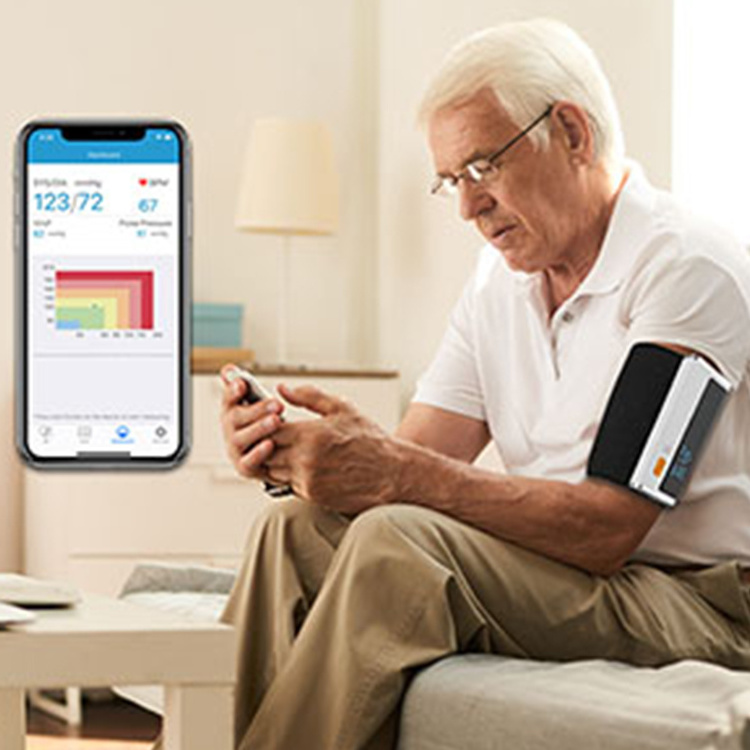 Viatom Remote Patient Monitoring IoT Solutions by Bluetooth Roaming Gateway Blood Pressure Monitor Real Time Monitoring