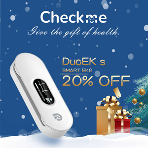 Wellue DuoEK S Ecg Monitor With AI-ECG Technology Instant ECG Measurement And Analysis Single-lead Medical Grade Ekg Recorder