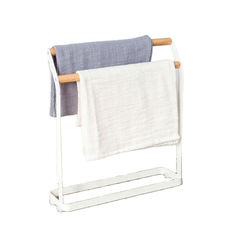 Metal Dishcloth Holder Wiping Duster rag Hanger Rag Storage Rack Kitchen Shelf