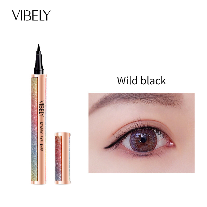 New Bright Design Waterproof Long Lasting Quick Drying Makeup Glitter Eyeliner Pen