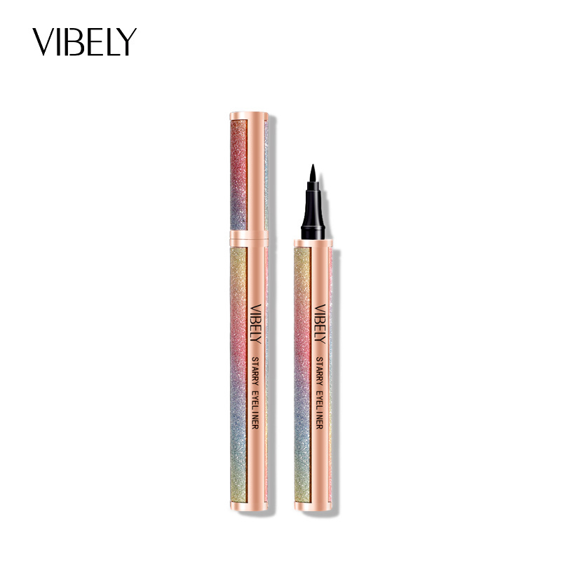 New Bright Design Waterproof Long Lasting Quick Drying Makeup Glitter Eyeliner Pen