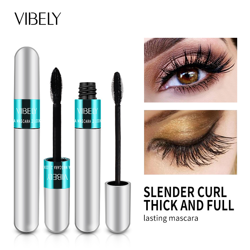 Eye Mascara Double Head Waterproof Lasting Non-dizzy Curling Thick Double Effect Makeup Mascara