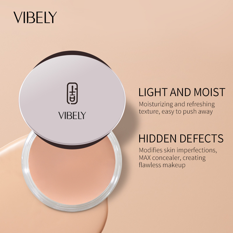 2021 Facial Full Coverage Concealer 6 Colors Waterproof Whitening Long Lasting Organic Makeup Foundation