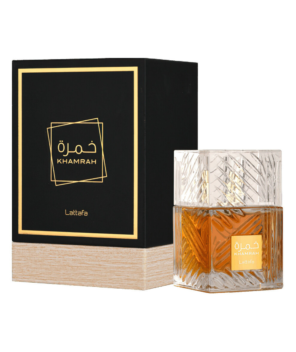 Eau de Perfume KHAMRAH 100ml by Lattafa for Men long lasting Dubai Arabic perfumes